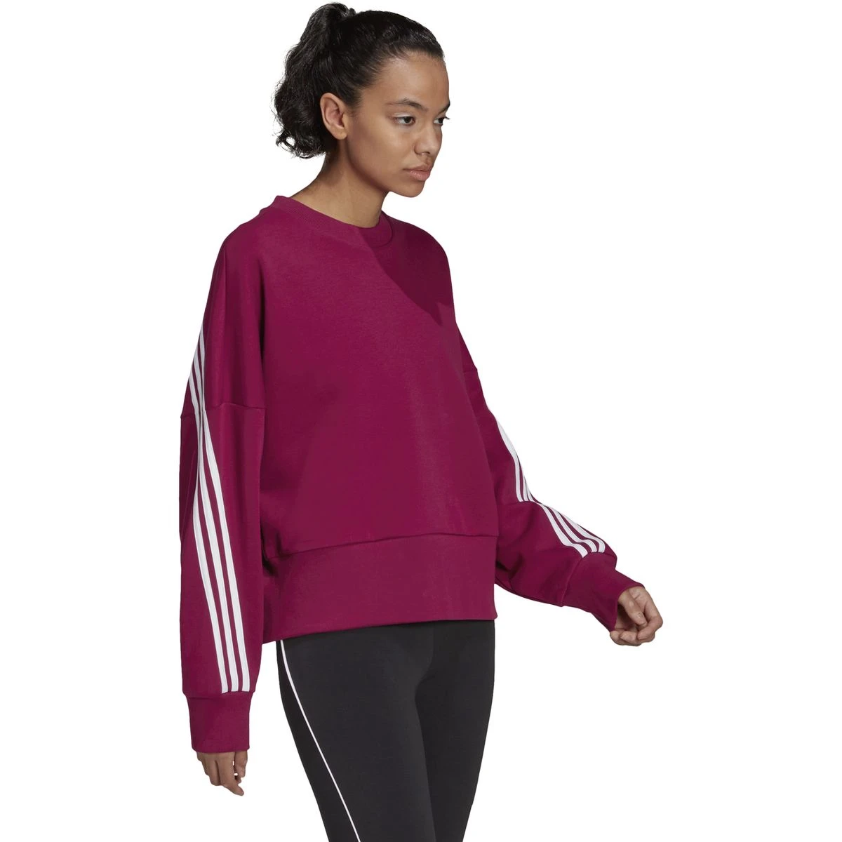 Adidas Sportswear Future Icons 3-Streifen Sweatshirt Damen 3 Adidas Sportswear Future Icons 3-Streifen Sweatshirt Damen – Bild 3