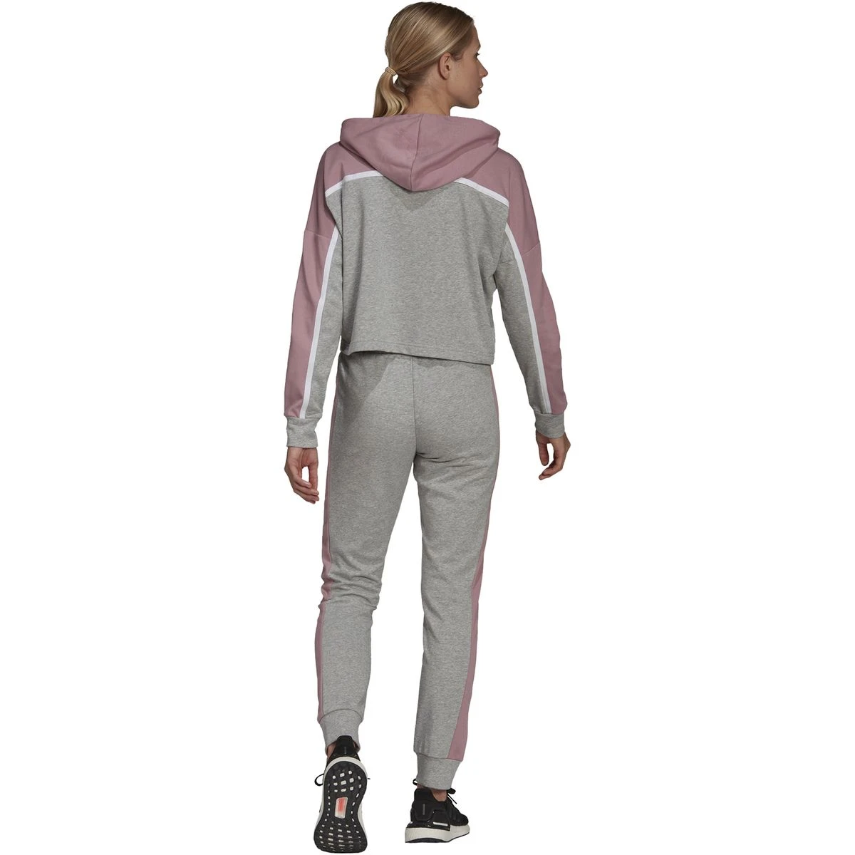 Adidas Sportswear Subtle Block Trainingsanzug Damen 7 Adidas Sportswear Subtle Block Trainingsanzug Damen – Bild 7