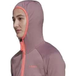 Adidas TERREX Tech Lite Hooded Hiking Fleecejacke Damen -Sport 2000 Geschaft adidas 1508891083 h51466 model3