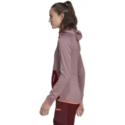 Adidas TERREX Tech Lite Hooded Hiking Fleecejacke Damen -Sport 2000 Geschaft adidas 1508891083 h51466 model7