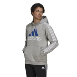 Adidas Essentials Fleece 3-Streifen Logo Hoodie Herren -Sport 2000 Geschaft adidas 2003154942 GV5249 model9