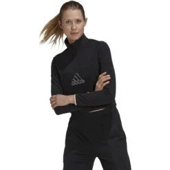 Adidas Brand Love Polar Fleece Embroidered Logo Half-Zip Sweatshirt Damen -Sport 2000 Geschaft adidas 2072260512 gs1356 model9