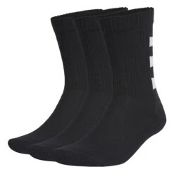 Adidas 3-Streifen Half-Cushioned Crew Socken, 3 Paar Unisex