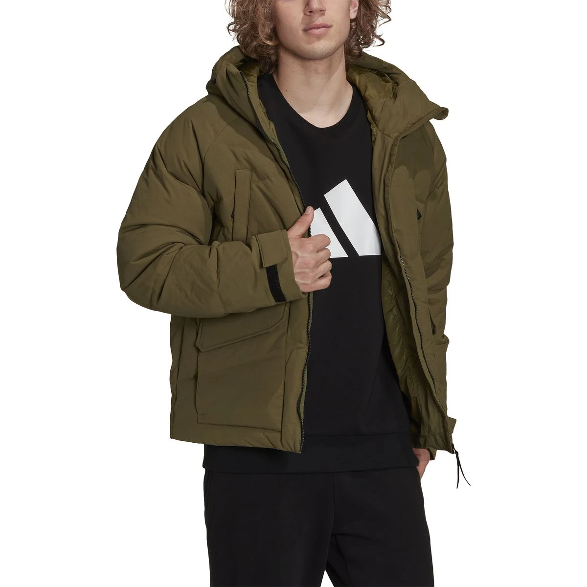 Adidas Big Baffle Daunenjacke Herren 2 Adidas Big Baffle Daunenjacke Herren – Bild 2