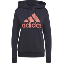 Adidas Essentials Relaxed Logo Hoodie Damen