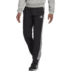 Adidas AEROREADY Essentials Tapered Cuff Woven 3-Streifen Hose Herren 11 Adidas AEROREADY Essentials Tapered Cuff Woven 3-Streifen Hose Herren -Sport 2000 Geschaft adidas 4071198571 gk8980 model9