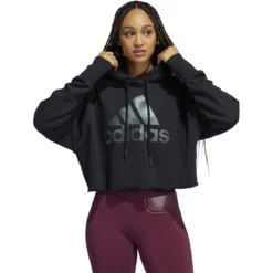 Adidas Holiday Graphic Hoodie Damen -Sport 2000 Geschaft adidas 525517684 gu8891 model9