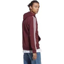 Adidas Essentials Fleece 3-Streifen Logo Hoodie Herren -Sport 2000 Geschaft adidas h47057 h47057 model2