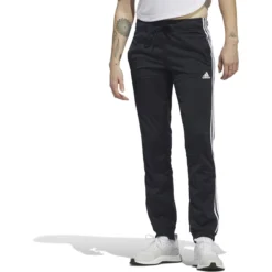 Adidas Primegreen Essentials Warm-Up Slim Tapered 3-Stripes Tracksuit Bottoms Damen -Sport 2000 Geschaft adidas h48448 h48448 model9