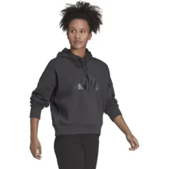 Adidas Sportswear Future Icons Feel Fierce Graphic Hoodie Damen -Sport 2000 Geschaft adidas h67083 h67083 model10