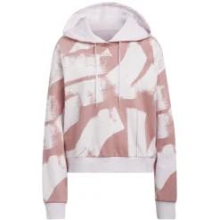 Adidas Essentials Print Relaxed Hoodie Damen