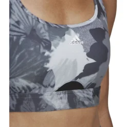 Adidas Powerreact Training Medium-Support Allover Print Sport-BH Damen -Sport 2000 Geschaft adidas hc3719 hc3719 model3