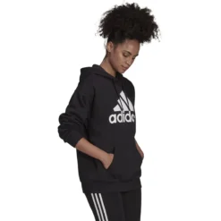 Adidas Essentials Logo Boyfriend Fleece Hoodie Damen -Sport 2000 Geschaft adidas hd1756 hd1756 model10