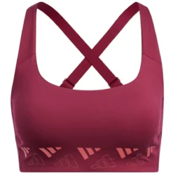 Adidas Powerimpact Training Medium-Support Logo Sport-BH Damen