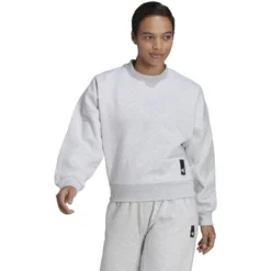 Adidas Sportswear Studio Lounge Fleece Sweatshirt Damen 13 Adidas Sportswear Studio Lounge Fleece Sweatshirt Damen -Sport 2000 Geschaft adidas he0423 he0423 model9