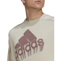 Adidas Essentials Brand Love French Terry Sweatshirt – Genderneutral Unisex -Sport 2000 Geschaft adidas hk0364 hk0364 model3