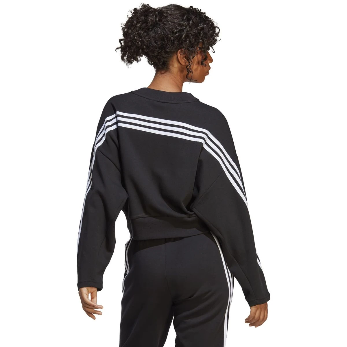 Adidas Future Icons 3-Streifen Sweatshirt Damen 4 Adidas Future Icons 3-Streifen Sweatshirt Damen – Bild 4