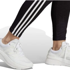 Adidas Essentials 3-Stripes High-Waisted Single Jersey Leggings Damen -Sport 2000 Geschaft adidas ic7151 ic7151 model3