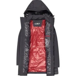 CMP Parka Zip Hood Damen Jacke -Sport 2000 Geschaft cmp 32k1526 u423 detail2