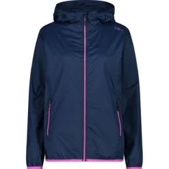 CMP Jacket Rain Fix Hood Damen Regenjacke