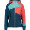 CMP Jacket Fix Hood Hybrid Damen Kapuzensweater