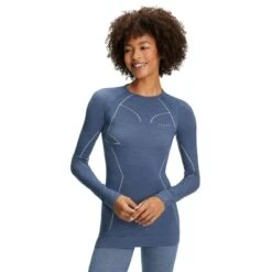 Falke WT Longsleeved Shirt Regular Damen Unterhemd -Sport 2000 Geschaft falke 33211 6751 model1