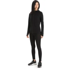 Icebreaker QuantuII I Zip Damen Kapuzensweater 10 Icebreaker QuantuII I Zip Damen Kapuzensweater -Sport 2000 Geschaft icebreaker 0a59jw 001 model3