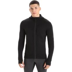 Icebreaker QuantuII I Zip Herren Kapuzensweater