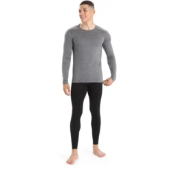 Icebreaker 200 Oasis Crewe Herren Unterhemd -Sport 2000 Geschaft icebreaker 104365 013 model3