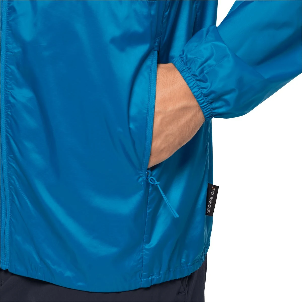 Jack Wolfskin Pack & GO Windshell M Herren Funktionsjacke 4 Jack Wolfskin Pack & GO Windshell M Herren Funktionsjacke – Bild 4