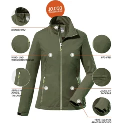 Killtec Kos 7 Damen Funktionsjacke -Sport 2000 Geschaft killtec 3826700 717 detail2