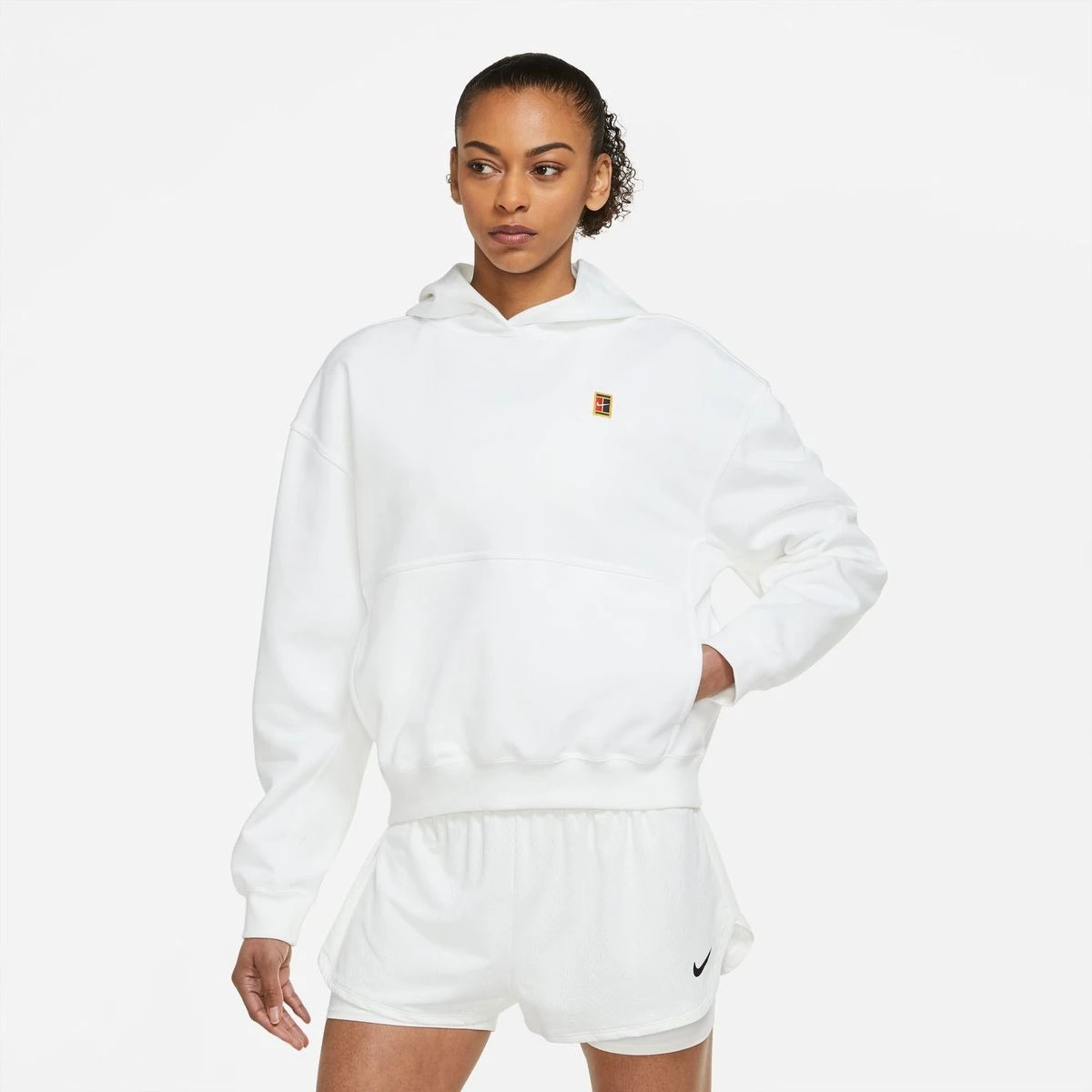 Nike NikeCourt Damen Kapuzensweater 3 Nike NikeCourt Damen Kapuzensweater – Bild 3