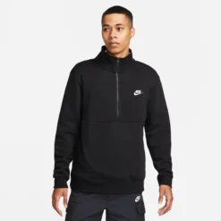 Nike Sportswear Club Brushed-Back 1/2-Zip Herren Sweatshirt