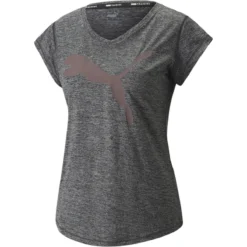 Puma Train Favorite Heather Cat Tee Damen T-Shirt