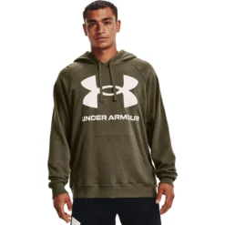 Under Armour UA Rival Fleece Big Logo Herren Kapuzensweater